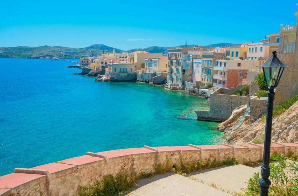 Ermoupoli, Syros City Apartments ภายนอก รูปภาพ